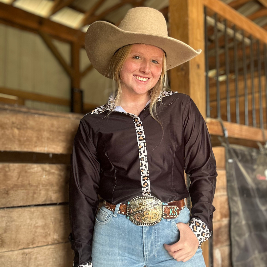 Cheetah Rodeo Shirt – Rocket Donkey